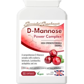 Specialist Supplements D-Mannose Power Complex, 90 Capsules