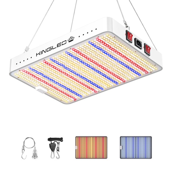 Kingled KP2000 LED Grow Light, Full Spectrum Grow Lights with