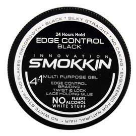 Long-Lasting Twist and Lock Hair Styling Gel - BLACK - Edge Control, 24-Hour Superior Hold, Flake-Free, Nourishes and Repairs - Pro Growth, For All Hair Types