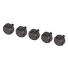 5pcs Watch Crown Steel Watch Head Repairing Parts Replacement Accessories