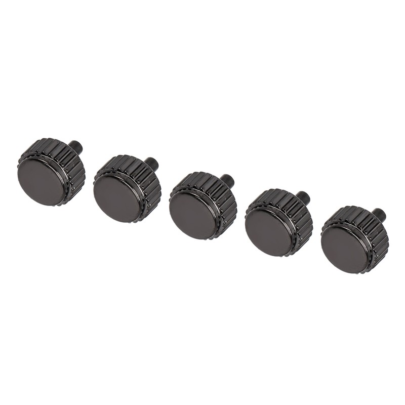 5pcs Watch Crown Steel Watch Head Repairing Parts Replacement Accessories