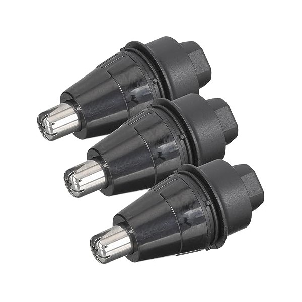 3pcs Nose Hair Clipper Replacement Heads Durable and Trimmer Parts