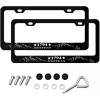 BLVD 1794 Edition Black Stainless Steel License Plate Frame For