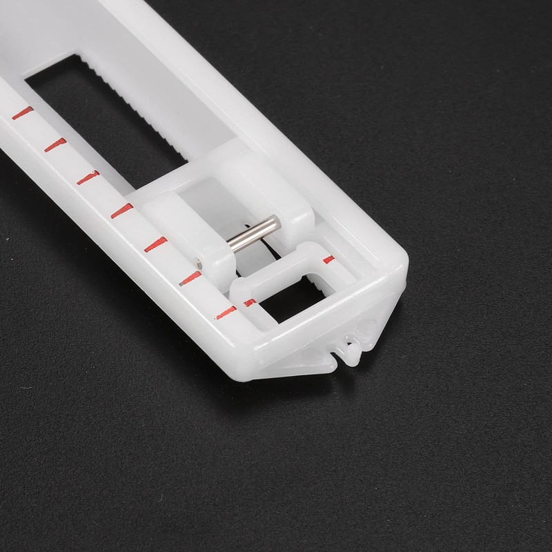 sourcing map 7302 Button Hole Sewing Machine Foot Galvanized Iron