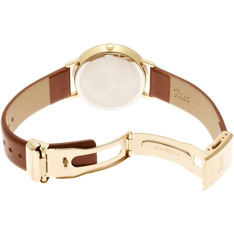 Seiko AKPK427 Standard Wristwatch, Brown, Dial Color - Beige, Quartz