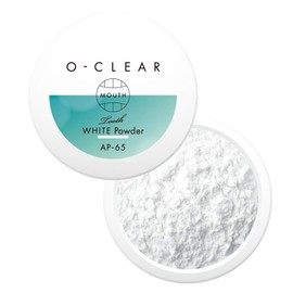 Alphax Whitening Toothpaste, Made in Japan, O-CLEAR Teeth White Powder, 65% Egg Shell Apatite, 0.9 oz (25 g)