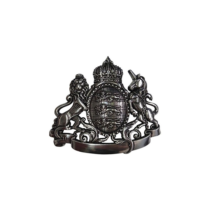 BELTINGER Lion and Unicorn Belt Buckle 4.0 cm | Buckle
