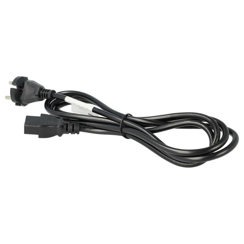 vhbw Power Cable Protective Contact Plug Compatible with Roland MC-500MKII,