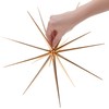 COM-FOUR® Christmas Star for Hanging - Decorative Star for Christmas