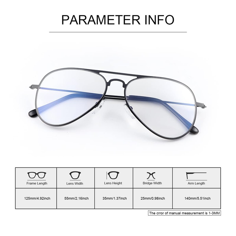 PEEPAI Photochromic Progressive Multifocus Reading Glasses UV400 Aviator Sun Readers