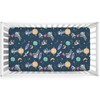 Cartoon Outer Space Galaxy Ship Astronaut Baby Crib Sheets 52''x28''