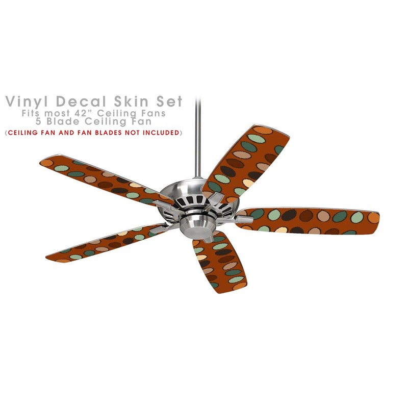 Leafy - Ceiling Fan Skin Kit fits most 42 inch