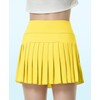 QooNoo Girls Pleated Tennis Skirts with Shorts Athletic Skirt with