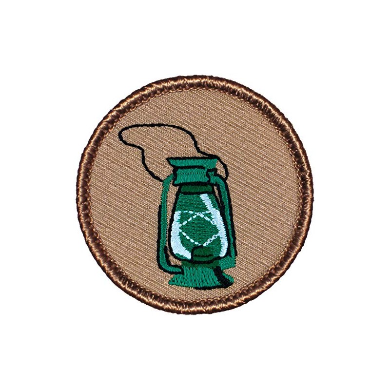 Green Lantern Patrol Patch - 2" Diameter Round Embroidered Patch