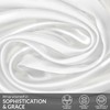 Pamposh Satin Silk Pillowcases For Hair And Skin 2 Pack