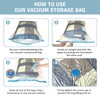 8 Pack Vacuum Storage Bags, Space Saver Bags (2 Jumbo/2
