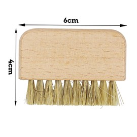 Wooden Nail Brush, Nail Cleaning Brushes, Fingernail Brush, Fingernail Cleaning Brushes Toenail Cleaner