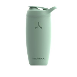 Promixx Pursuit Shaker Bottle New Edition - Insulated Stainless Steel Water Bottle and Blender Cup, 550ml, Seagrass Green