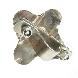 RAParts Universal Polished Aluminum Steering Wheel Spinner 5A6 VLD1505 70108