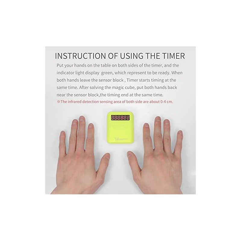 Cuberspeed YJ Pocket Cube Timer Blue Color