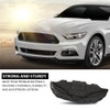 ALLGOOD Front Engine Splash Shield Black PP Compatible with Ford