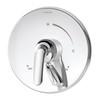 Symmons S-5500-TRM Elm Shower Valve Trim in Polished Chrome (Valve