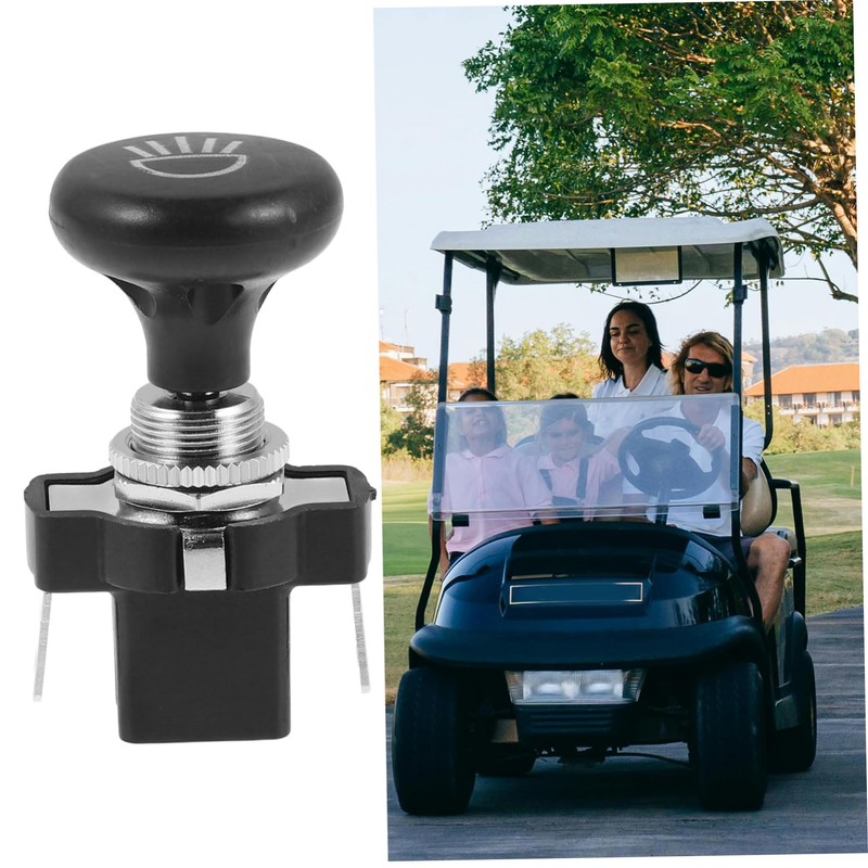 Gatuida Golf Cart Headlight Push Pull Design for Easy Installation