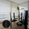 sourcing map 12Pcs 64mm Clear Valance Clips, Hidden Window Blind
