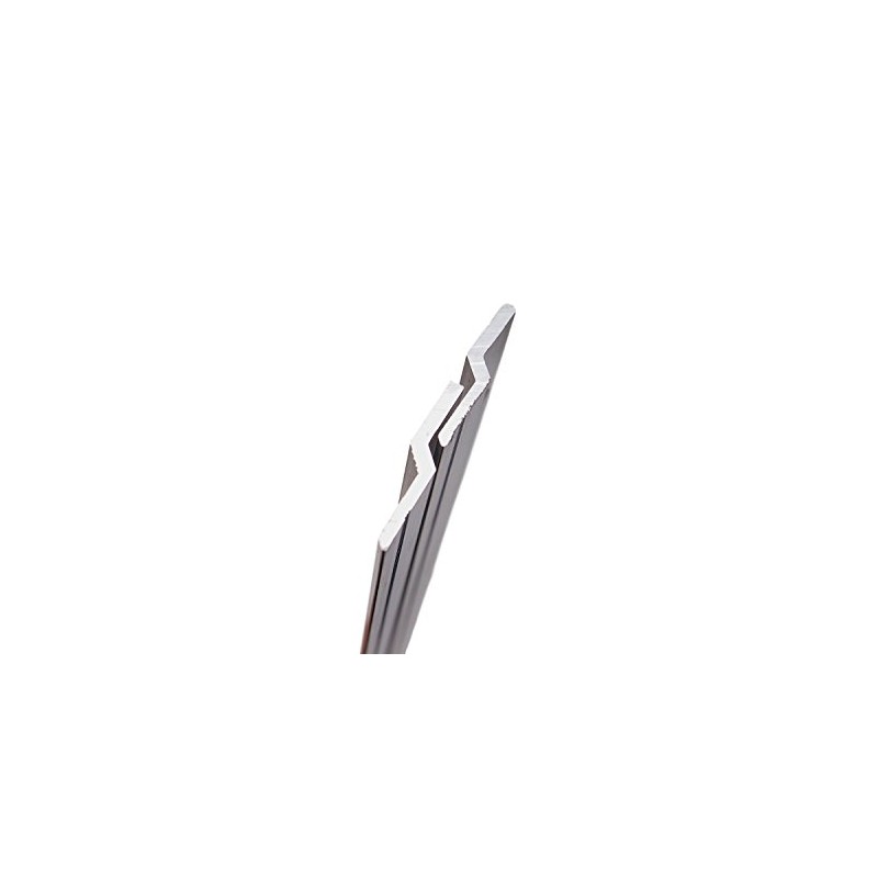 LagunaProject Heavy Duty Aluminium Grey Z Bar Hanger, 300mm, 30kg