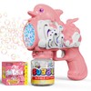 Babuloo Dolphins Bubble Gun for Kids, Portable Bubble Machine 10000+
