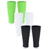 3 Pairs Soccer Shin Guard Sleeves, Flexible Soft Breathable Soccer