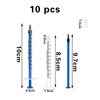 Pack of 10 1 ml syringes disposable oil dosing syringe
