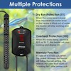 VCRAZE Aquarium Heater 500W Fish Tank Heater with External Thermostat
