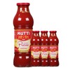 Mutti Tomato Puree (Passata), 24.5 oz. | 4 Pack | Italy’s #1 Brand of Tomatoes | Fresh Taste for Cooking | Canned Tomatoes | Vegan Friendly & Gluten Free | No Additives or Preservatives
