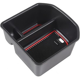 PIUGILH Compatible with Volkswagen T-ROC Centre Console Glove Box Armrest, Storage Box for Centre Consoles with Non-Slip Pad, Centre Console Organiser T ROC Accessories