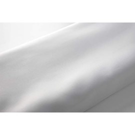 WG WHITE ANTI-BACTERIAL FABRIC SHOWER EXTRA LONG AND EXTRA WIDE AND EXTRA SHORT CURTAIN WITH WEIGHTED HEM - VARIOUS SIZES - MACHINE WASHABLE (250 CM WIDE X 200 CM LONG)