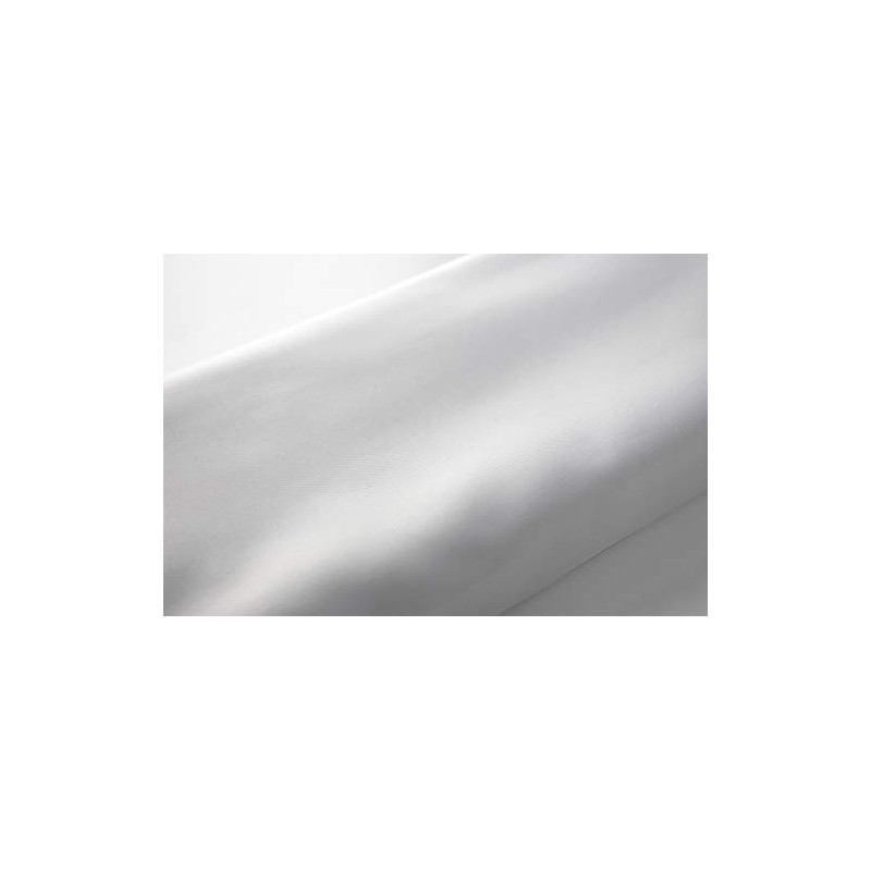 WG WHITE ANTI-BACTERIAL FABRIC SHOWER EXTRA LONG AND EXTRA WIDE