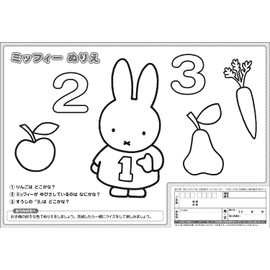 EPOCH 25-214 [Apollo's Picture Puzzle] Miffy Rouge 20 Piece Puzzle for Kids