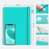 RETTACY Notebook B5 Lined, Lightweight Ring Binder, Diary 70 Sheets