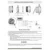 KUS 85mm Diesel Tachometer 4000RPM Gauge REV Meter with Hour