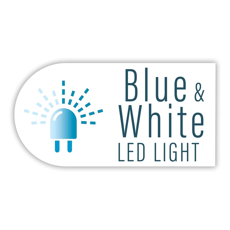GloFish LED Light 20 Gallons, Blue and White LED Lights,
