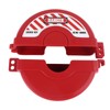 2Pcs Standard Gate Valve Lock Handwheel Fixed Engineering Plastics Lock