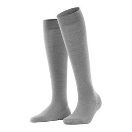FALKE Women's Softmerino Knee-High Socks, Thick Warm Breathable, Merino Wool Cotton, Trendy Casual or Dress Stockings, 1 Pair
