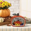 Table Resin Harvest Pumpkin - Thanksgiving Resin Pumpkin Desktop Statue