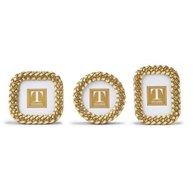 Two's Company Braided Pattern Photo Frame Assorted 3 Designs/Sizes