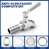 Stainless Steel Spigot for Beverage Dispenser Outdoor Water Faucet Dispenser