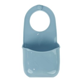 Servette Home Sponge Holder for Kitchen Sink, Blue Grey PVC Hanging Sponge Caddy
