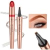 3D Microblading Cejas Tatuaje Lápiz 4 Tenedor Tip, lápiz de