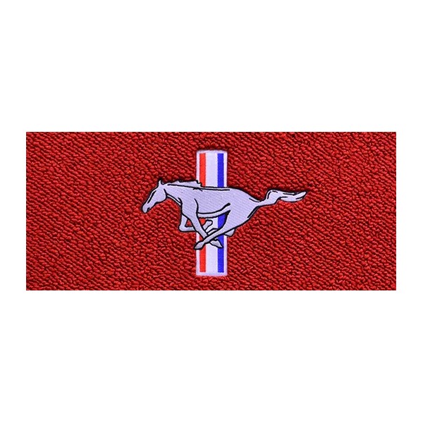 ACC Pony/Tri-Bar Logo- Red Carpet Custom 4PC Floor Mats Fits