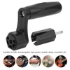 Drfeify Guitar String Winder, 2 in 1 ABS Bridge Bolt